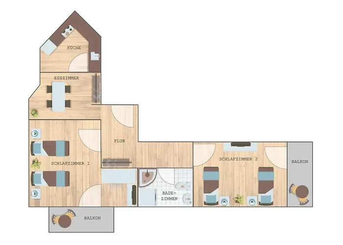 아파트 Bookandstay24 Com 2 Zimmerwohnung Mit Balkon, Kueche Und Parkplatz 디에첸바흐